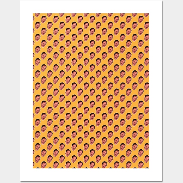 Dwight Schrute Pattern | The Office Wall Art by fernandaffp